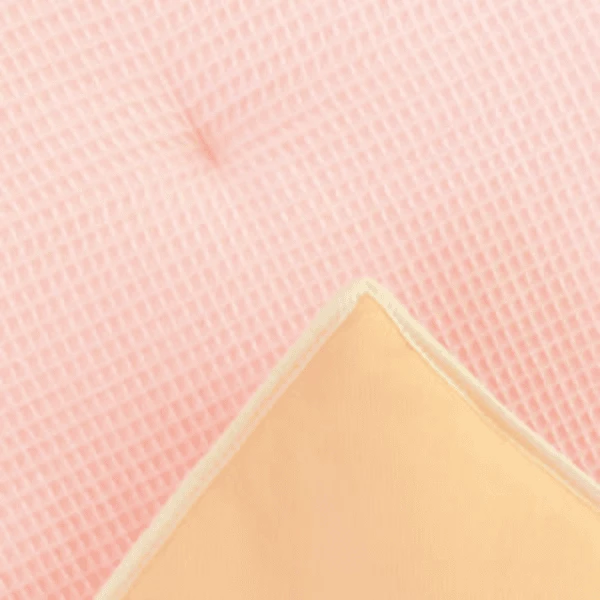 IDEENREICH Coperta Per Gattonare King Size Waffle Rosa 4 IDEENREICH Coperta Per Gattonare King Size Waffle Rosa - immagine 2