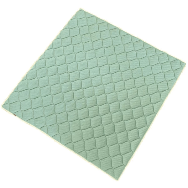 IDEENREICH Coperta Per Gattonare Krabbeltraum Waffle Jade 4 IDEENREICH Coperta Per Gattonare Krabbeltraum Waffle Jade - immagine 2