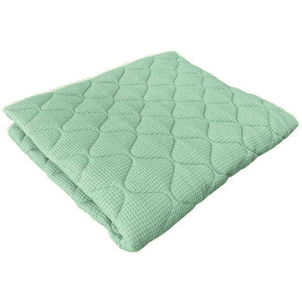 IDEENREICH Coperta Per Gattonare Krabbeltraum Waffle Jade 3 IDEENREICH Coperta Per Gattonare Krabbeltraum Waffle Jade