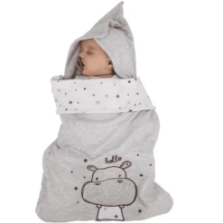 JACKY Cuffia Multifunzionale HIPPO Grigio Chiaro A Fantasia Melange -Negozio online Pink Or Blue jacky cuffia multifunzionale hippo grigio chiaro a fantasia melange a305827 4