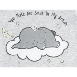 JACKY Sacco A Pelo Elephant Grigio -Negozio online Pink Or Blue jacky sacco a pelo elephant grigio a389515 1