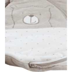 JACKY Sacco A Pelo Hello World Imbottito Beige-melange -Negozio online Pink Or Blue jacky sacco a pelo hello world imbottito beige melange a410317 2