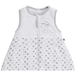 JACKY Sacco A Pelo TENCEL Bianco/grigio -Negozio online Pink Or Blue jacky sacco a pelo tencel bianco grigio a389506 3