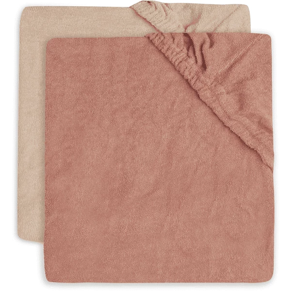 Jollein 2 Confezioni Di Coprifasciatoio 50x70cm In Spugna - Palissandro 3 Jollein 2 Confezioni Di Coprifasciatoio 50x70cm In Spugna - Palissandro