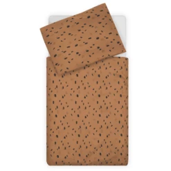 Jollein Biancheria Da Letto Spot Caramello 100 X 140 Cm -Negozio online Pink Or Blue jollein biancheria da letto spot caramello 100 x 140 cm a299658 1