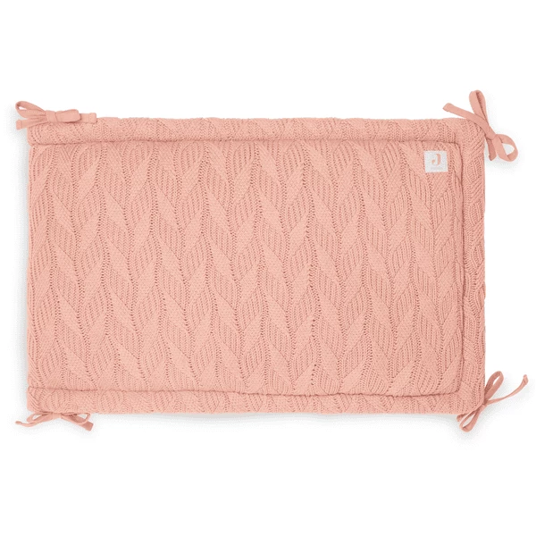 Jollein Bordo Per Letto / Box A Maglia Elastica 180 X 35 Cm - Legno Di Rosa 4 Jollein Bordo Per Letto / Box A Maglia Elastica 180 X 35 Cm - Legno Di Rosa - immagine 2