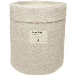 Jollein Cesto Portaoggetti In Boucle Nature -Negozio online Pink Or Blue jollein cesto portaoggetti in boucle nature a385592 2