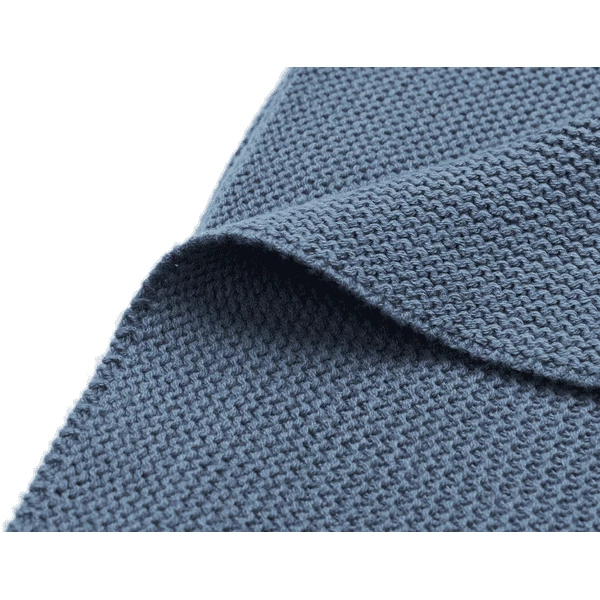 Jollein Coperta Basic Blu Jeans 75 X 100 Cm 5 Jollein Coperta Basic Blu Jeans 75 X 100 Cm - immagine 3