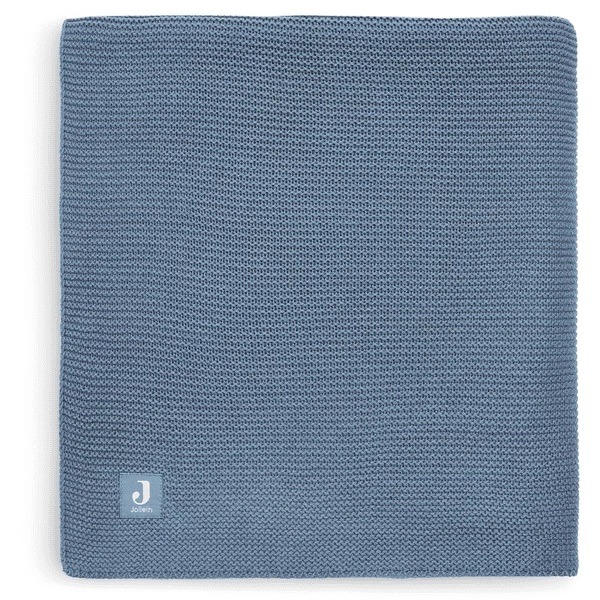 Jollein Coperta Basic Blu Jeans 75 X 100 Cm 6 Jollein Coperta Basic Blu Jeans 75 X 100 Cm - immagine 4
