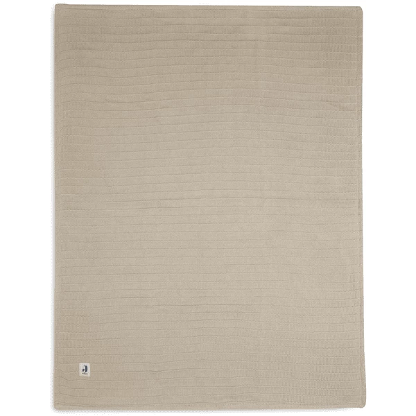Jollein Coperta Cuddle Cot 100x150cm In Maglia Pura Nougat/ Velvet 4 Jollein Coperta Cuddle Cot 100x150cm In Maglia Pura Nougat/ Velvet - immagine 2
