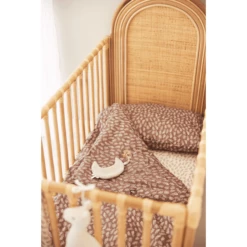 Jollein Copripiumino Meadow Marrone 100 X 140 Cm 9 Jollein Copripiumino Meadow Marrone 100 X 140 Cm -Negozio online Pink Or Blue jollein copripiumino meadow marrone 100 x 140 cm a325111 2