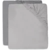 Jollein Lenzuolo A Soffietto Jersey 60x120cm Confezione Da 2 Grigio Morbido -Negozio online Pink Or Blue jollein lenzuolo a soffietto jersey 60x120cm confezione da 2 grigio morbido a383771
