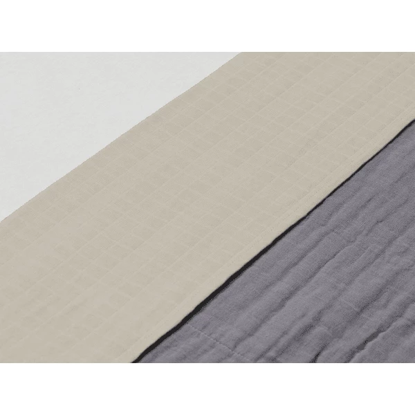 Jollein Lenzuolo Per Lettino 120x150cm - Stropicciato - Torrone 4 Jollein Lenzuolo Per Lettino 120x150cm - Stropicciato - Torrone - immagine 2