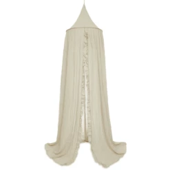 Jollein Letto A Baldacchino Vintage 245cm Volant Torrone -Negozio online Pink Or Blue jollein letto a baldacchino vintage 245cm volant torrone a381862 1