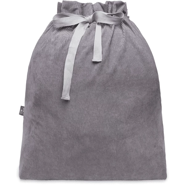 Jollein Sacco Contenitore Per Letto Corduroy Stream Grey 6 Jollein Sacco Contenitore Per Letto Corduroy Stream Grey - immagine 4