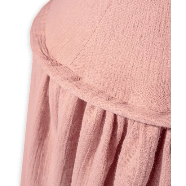 JULIUS ZÖLLNER Baldacchino In Mussola Rosa 4 JULIUS ZÖLLNER Baldacchino In Mussola Rosa - immagine 2