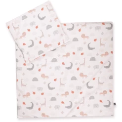 JULIUS ZÖLLNER Biancheria Da Letto Biologica Wild Friends 80 X 80 Cm