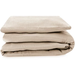 JULIUS ZÖLLNER Biancheria Da Letto In Mussola Sand 100 X 135 Cm -Negozio online Pink Or Blue julius zoellner biancheria da letto in mussola sand 100 x 135 cm a387455 1