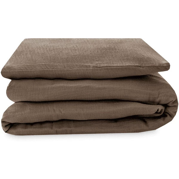 JULIUS ZÖLLNER Biancheria Da Letto In Mussola Torrone 100 X 135 Cm 4 JULIUS ZÖLLNER Biancheria Da Letto In Mussola Torrone 100 X 135 Cm - immagine 2