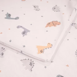JULIUS ZÖLLNER Biancheria Da Letto Little Dinos 100 X 135 Cm -Negozio online Pink Or Blue julius zoellner biancheria da letto little dinos 100 x 135 cm a387431 3