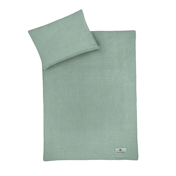 JULIUS ZÖLLNER Biancheria Da Letto Terra Verde 100 X 135 Cm 6 JULIUS ZÖLLNER Biancheria Da Letto Terra Verde 100 X 135 Cm - immagine 4