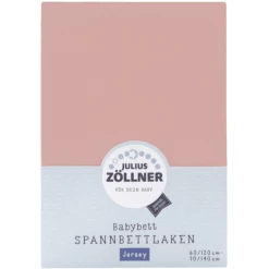 JULIUS ZÖLLNER Lenzuolo A Pieghe Jersey Blush 40 X 90 Cm -Negozio online Pink Or Blue julius zoellner lenzuolo a pieghe jersey blush 40 x 90 cm a348102 1