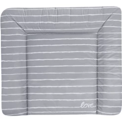 JULIUS ZÖLLNER Materassino Per Fasciatoio Softy Grey Stripes 65 X 75 Cm -Negozio online Pink Or Blue julius zoellner materassino per fasciatoio softy grey stripes 65 x 75 cm a285717 1