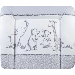 JULIUS ZÖLLNER Materassino Per Fasciatoio Softy, Safari Grigio 85 X 75 Cm -Negozio online Pink Or Blue julius zoellner materassino per fasciatoio softy safari grigio 85 x 75 cm a156696 1