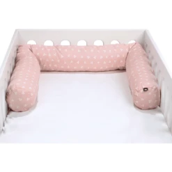 JULIUS ZÖLLNER Paracolpi Leafy Squares Blush 180 Cm -Negozio online Pink Or Blue julius zoellner paracolpi leafy squares blush 180 cm a332547 1