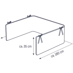JULIUS ZÖLLNER Paracolpi Rosalie - Rosa -Negozio online Pink Or Blue julius zoellner paracolpi rosalie rosa a302565 1