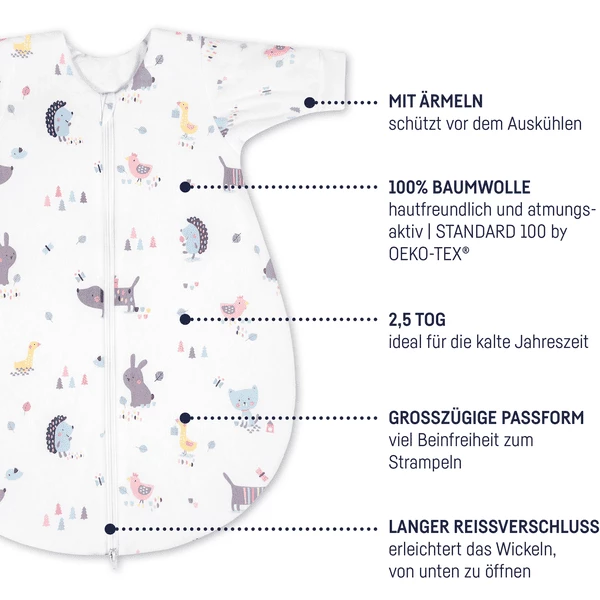 JULIUS ZÖLLNER Sacco A Pelo Invernale In Maglia Smart Friends 7 JULIUS ZÖLLNER Sacco A Pelo Invernale In Maglia Smart Friends - immagine 5