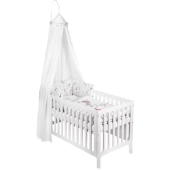 JULIUS ZÖLLNER Set Letto Con Baldacchino Woodlife