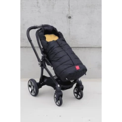KAISER Coprigambe Con Pelliccia D´agnello SHEEPY Nero -Negozio online Pink Or Blue kaiser coprigambe con pelliccia d agnello sheepy nero a143940 1