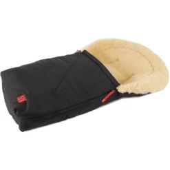 KAISER Coprigambe In Pelliccia D´agnello Emma Nero -Negozio online Pink Or Blue kaiser coprigambe in pelliccia d agnello emma nero a156162 2