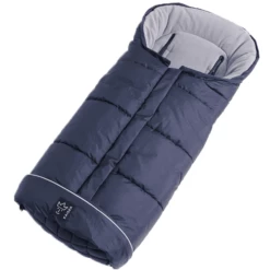 KAISER Coprigambe In Pile Termico, Pooly Navy -Negozio online Pink Or Blue kaiser coprigambe in pile termico pooly navy a330880 2