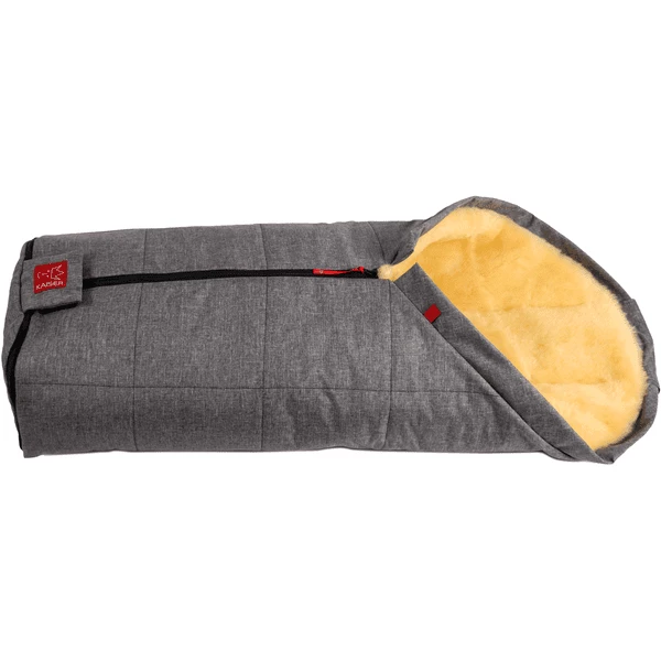 KAISER Coprigambe In Vello D'agnello Igloo Action, Antracite/melange 5 KAISER Coprigambe In Vello D'agnello Igloo Action, Antracite/melange - immagine 3