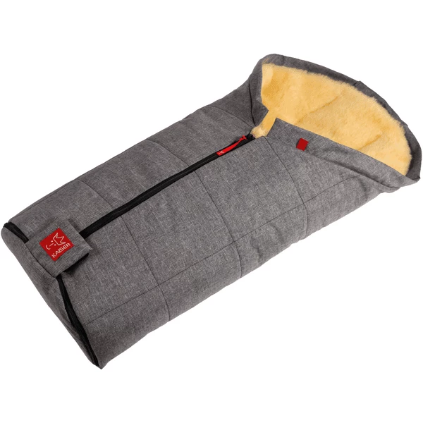 KAISER Coprigambe In Vello D'agnello Igloo Action, Antracite/melange 6 KAISER Coprigambe In Vello D'agnello Igloo Action, Antracite/melange - immagine 4
