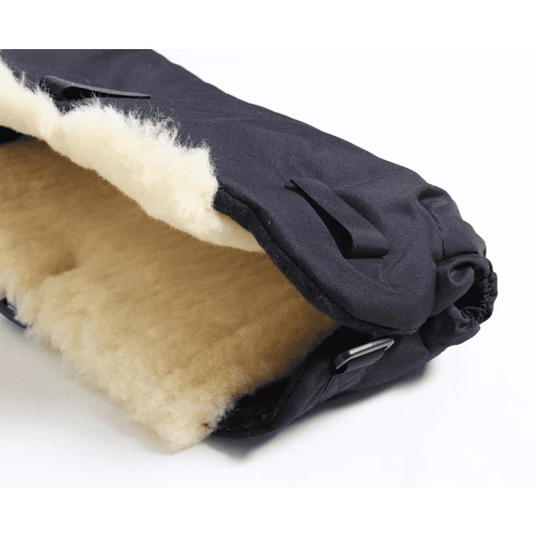 KAISER Scaldamani In Vello D´agnello Big Double Nero 7 KAISER Scaldamani In Vello D´agnello Big Double Nero - immagine 5