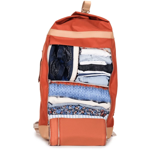 KAOS Zaino Da Viaggio - Terracotta / Natur 7 KAOS Zaino Da Viaggio - Terracotta / Natur - immagine 5