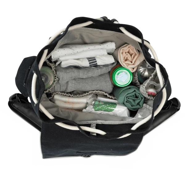 KAOS Zaino Fasciatoio Per Pannolini Ransel - Nero 5 KAOS Zaino Fasciatoio Per Pannolini Ransel - Nero - immagine 3