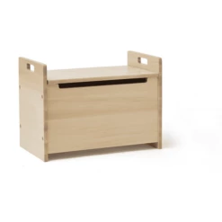 Kids Concept ® Cassapanca Saga Nature, Legno Di Faggio -Negozio online Pink Or Blue kids concept cassapanca saga nature legno di faggio a309433 1