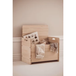 Kids Concept ® Cassapanca Saga Nature, Legno Di Faggio -Negozio online Pink Or Blue kids concept cassapanca saga nature legno di faggio a309433 3