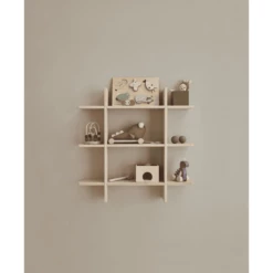 Kids Concept ® Mensola A Muro Saga, Naturale -Negozio online Pink Or Blue kids concept mensola a muro saga naturale a313876 1