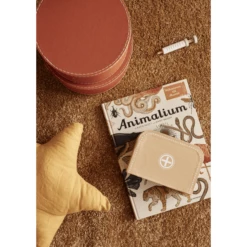 Kids Concept ® Set Di Box Di Stoccaggio Tondo Da 2, Marrone -Negozio online Pink Or Blue kids concept set di box di stoccaggio tondo da 2 marrone a291089 3