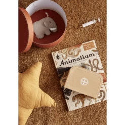 Kids Concept ® Set Di Box Di Stoccaggio Tondo Da 2, Marrone -Negozio online Pink Or Blue kids concept set di box di stoccaggio tondo da 2 marrone a291089 4