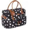 Kidzroom Borsa Fasciatoio Black And White Heart