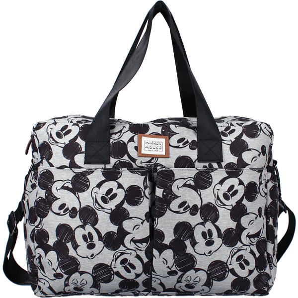 Kidzroom Borsa Fasciatoio Mickey Mouse Cuddles All Day Grey 4 Kidzroom Borsa Fasciatoio Mickey Mouse Cuddles All Day Grey - immagine 2