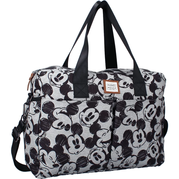 Kidzroom Borsa Fasciatoio Mickey Mouse Cuddles All Day Grey 3 Kidzroom Borsa Fasciatoio Mickey Mouse Cuddles All Day Grey