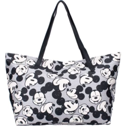 Kidzroom Shopping Borsa Mickey Mouse Everywhere Grigio -Negozio online Pink Or Blue kidzroom shopping borsa mickey mouse everywhere grigio a382872 3
