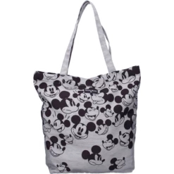 Kidzroom Shopping Borsa Mickey Mouse Just Getting Started Grigio Scuro -Negozio online Pink Or Blue kidzroom shopping borsa mickey mouse just getting started grigio scuro a382855 1